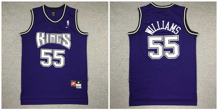 Kings 55 Jason Williams Purple Nike Swingman Jersey,We sell and wholesale Kings 55 Jason Williams Purple Nike Swingman Jersey on line form chian!
